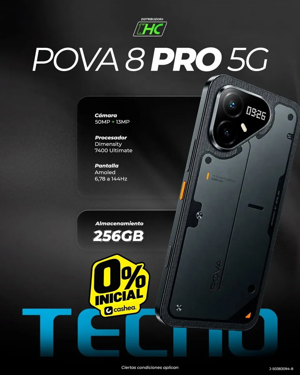 Tecno Pova 8 Pro 5G · 256 GB