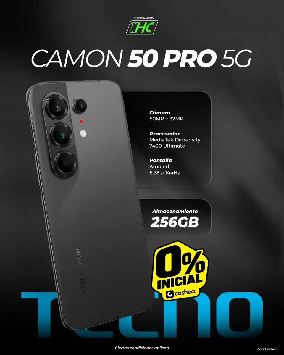 Tecno Camon 50 Pro 5G · 256 GB