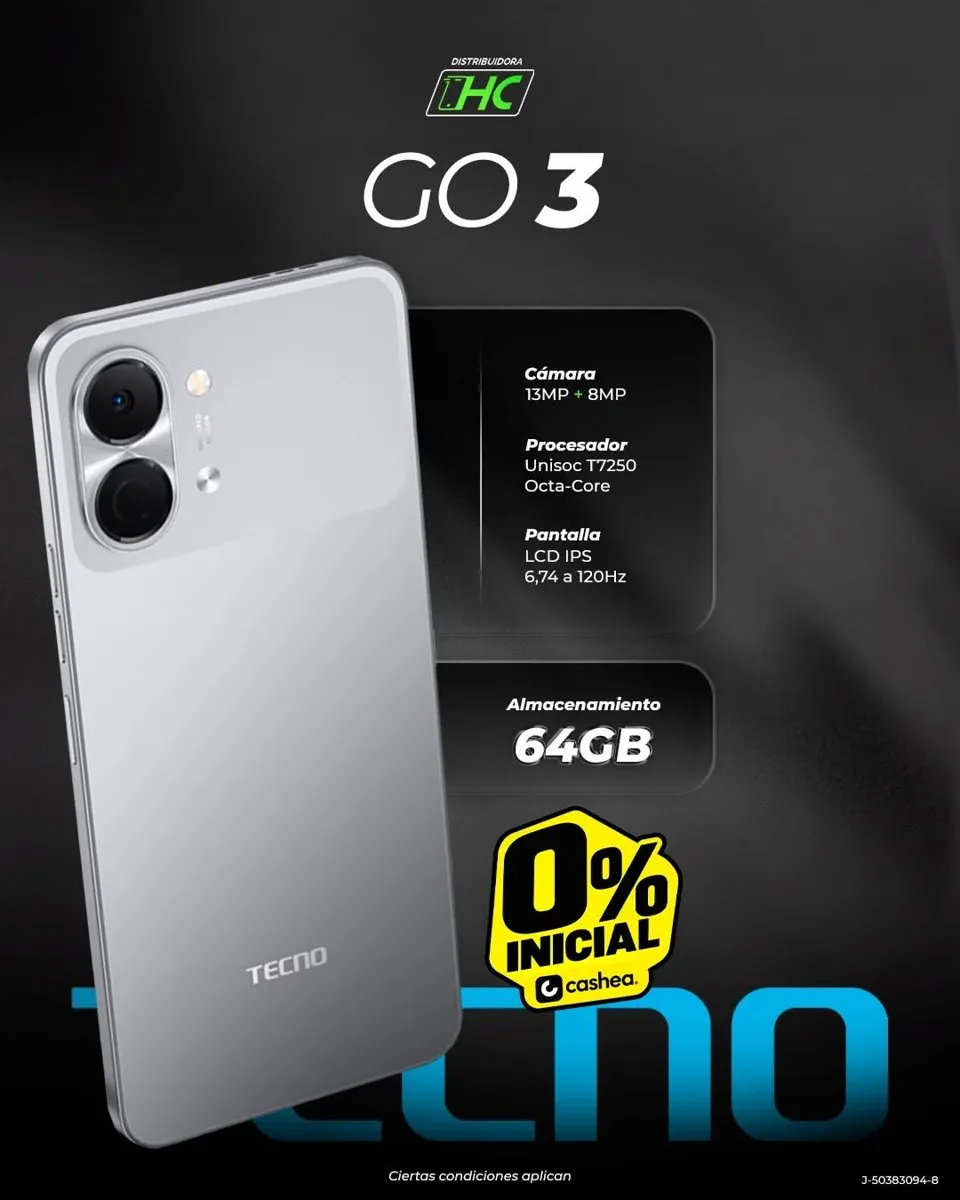 Tecno Go 3 · 64 GB